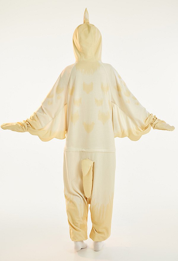 Cute Parrot Onesie Pajama Kawaii Loungewear Adult Hooded Homewear Kigurumi Sleepwear
