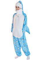 Mujer Onesie Pijama Estampado de Tiburón Ropa de Estar por Casa con Capucha Para Adultos Kigurumi Ropa de Dormir Mujer Onesie Pijama Estampado de Tiburón Ropa de Estar por Casa con Capucha Para Adultos Kigurumi Ropa de Dormir