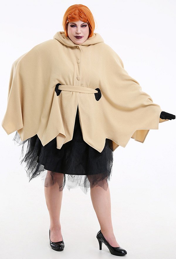 Plus Size Pikaqu Mimiku Halloween Cosplay Costume Vestido con Capucha