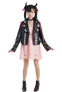 Marnie Cosplay Costume Dress Set with Coat