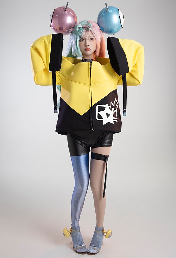 PM Scarlet and Violet Iono Cosplay Jacke Socken Beinen Zubehör Set Cosplay Kostüm PM Scarlet and Violet Iono Cosplay Jacke Socken Beinen Zubehör Set Cosplay Kostüm