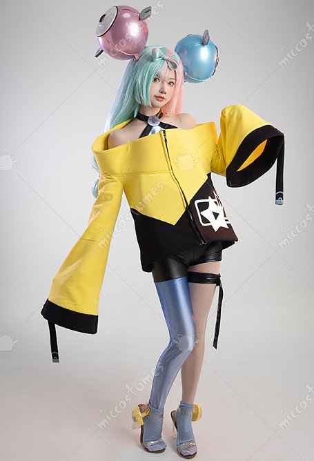 PM Scarlet and Violet Iono Cosplay Jacke Socken Beinen Zubehör Set Cosplay Kostüm