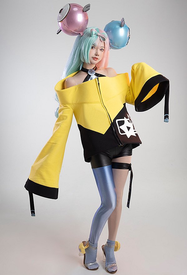 PM Scarlet and Violet Iono Cosplay Jacke Socken Beinen Zubehör Set Cosplay Kostüm PM Scarlet and Violet Iono Cosplay Jacke Socken Beinen Zubehör Set Cosplay Kostüm