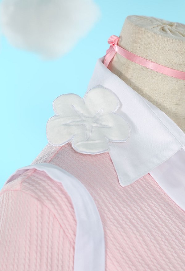 Vocal Disfraz de Cosplay Camisa y Falda a Cuadros Combinados Con Blusa y Bolso