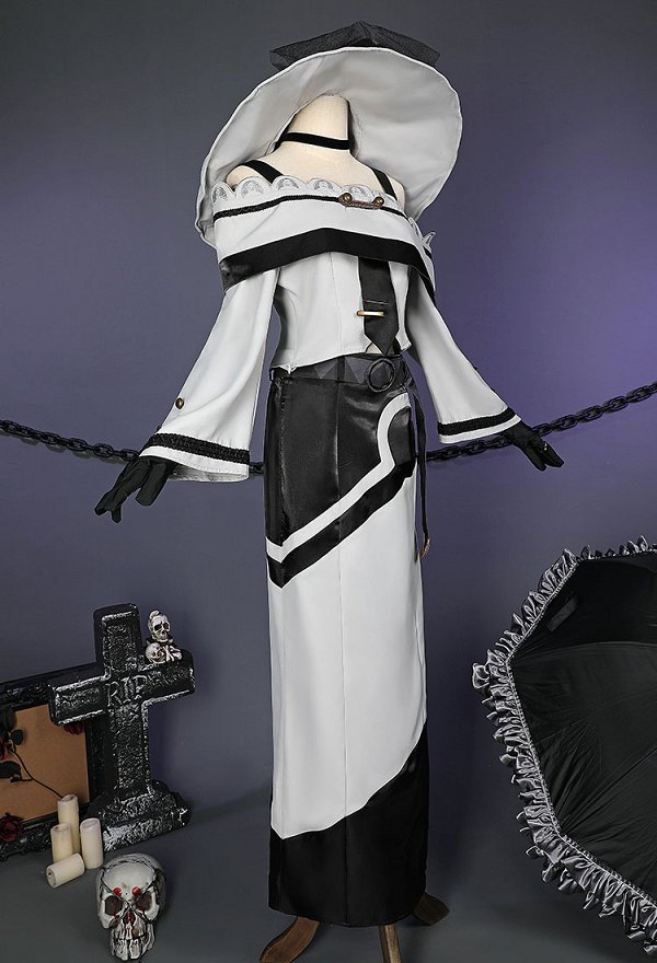 Vocal PM Disfraz de Cosplay Top de Hombros Descubiertos y Falda Corta Combinados Con Sombrero y Guantes Vocal PM Disfraz de Cosplay Top de Hombros Descubiertos y Falda Corta Combinados Con Sombrero y Guantes