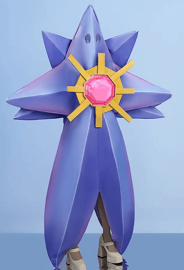 Combinaison cosplay PM Starmie avec décorations en pierres précieuses