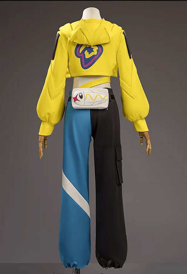 PM Canari Cosplay Kostüm Weste Hose mit Jacke und Gürtel