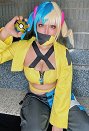 PM Canari Cosplay Kostüm Weste Hose mit Jacke und Gürtel
