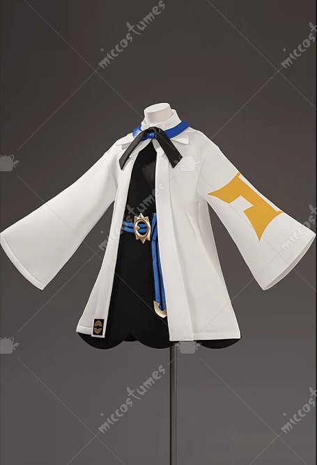 Traje y chaqueta de cosplay de PM Gwynn con cinturón y guantes
