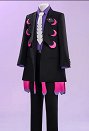 PM Corbeau Cosplay Kostüm Hemd Mantel mit langer Hose Krawatte