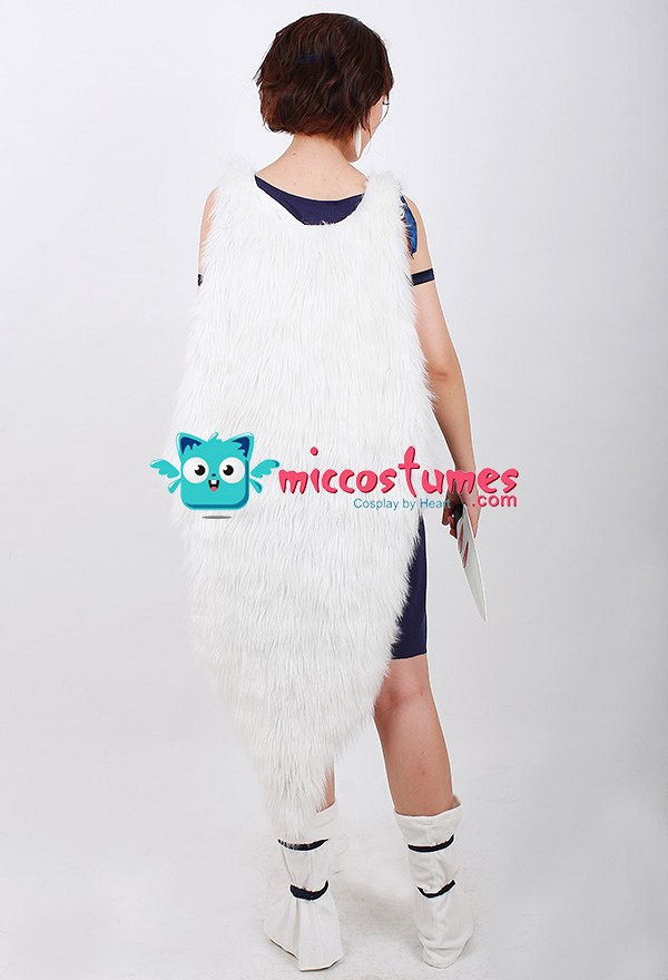 Disfraz Cosplay de princesa Mononoke San