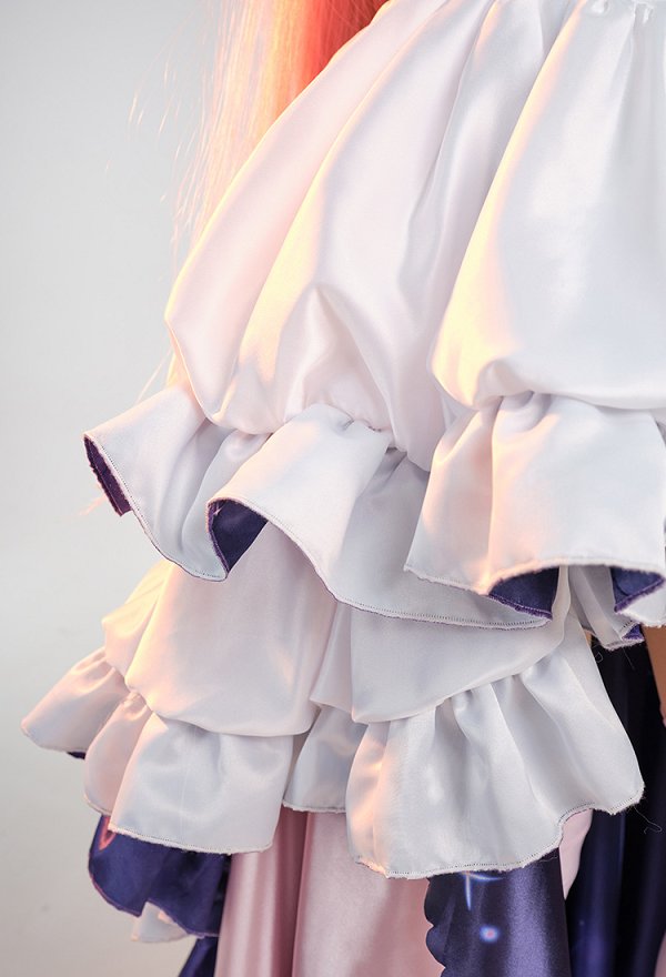 PMMM Kaname Madoka Ultimate Goddess Cosplay Costume Vestido de Estrella y Guantes con Calcetines para el Muslo y Tocado