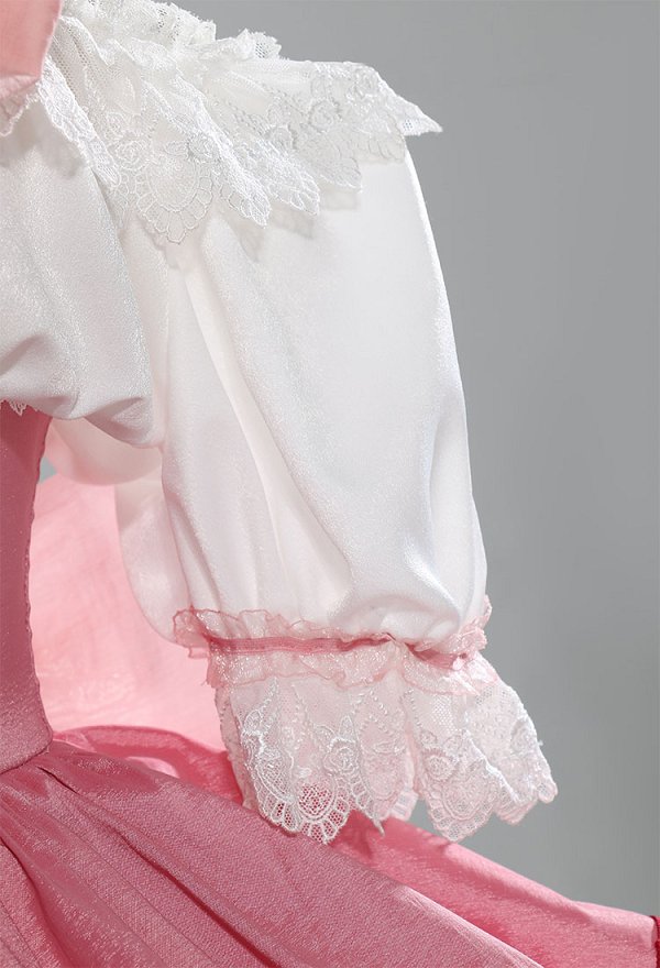PMMM Kaname Cosplay Costume Dress and Gloves with Thigh Socks and Headdress
