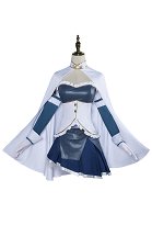 Miki Sayaka Disfraz de Cosplay Top bandeau y Falda Corta con Chal y Guantes Miki Sayaka Disfraz de Cosplay Top bandeau y Falda Corta con Chal y Guantes