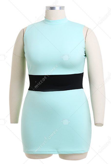 Costume de Cosplay des Filles Blossom Bubbles Buttercup pour Adultes Taille Plus