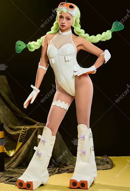 Panty & Stocking with Garterbelt Gunsmith Bitch Cosplay Sexy Conjunto