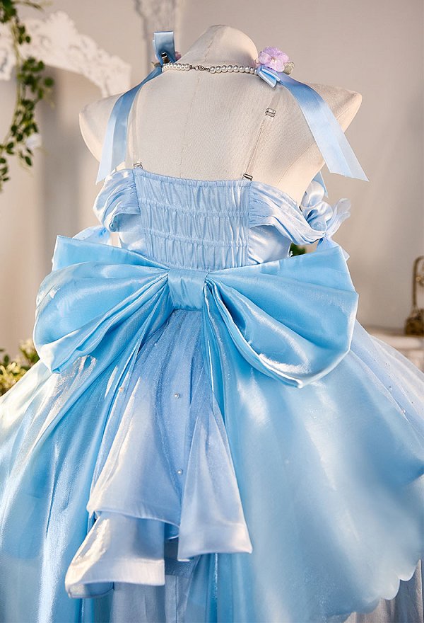 Re:Zero Rem Cosplay Vestido de novia con velo y lazo