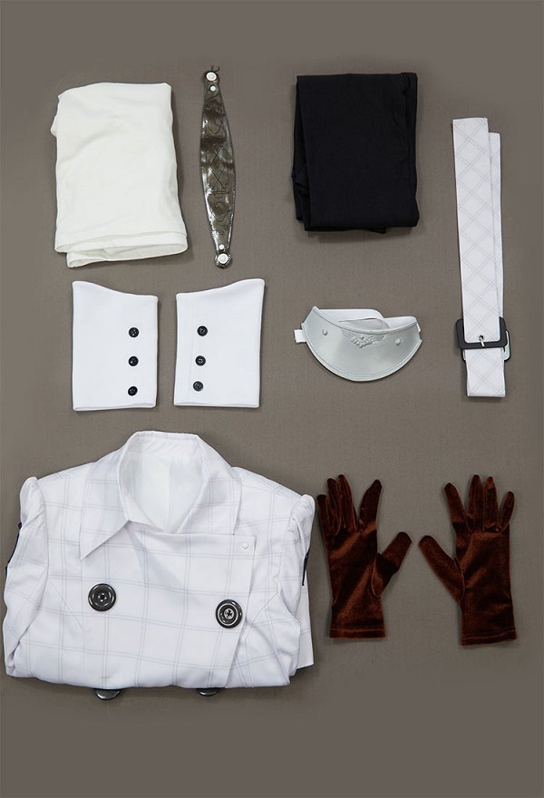 Metaphor: ReFantazio Protagonist Cosplay Kostüm Oberteil und Hose mit Futter und Handschuhen Metaphor: ReFantazio Protagonist Cosplay Kostüm Oberteil und Hose mit Futter und Handschuhen