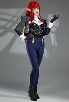 Metaphor: ReFantazio Costume de Cosplay Hulkenberg Combinaison avec cape et plastron