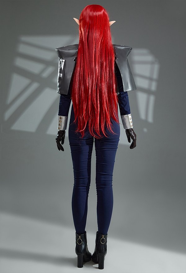 Metaphor: ReFantazio Costume de Cosplay Hulkenberg Combinaison avec cape et plastron