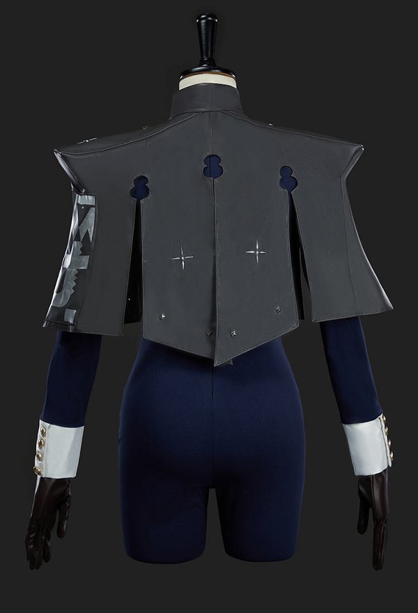 Metaphor: ReFantazio Costume de Cosplay Hulkenberg Combinaison avec cape et plastron