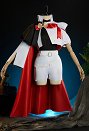 Disfraz Cosplay de Sapphire Knight Form de The Ribbon Hero, Forro y Shorts con Abrigo y Diadema