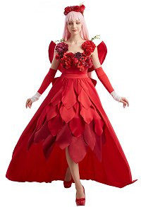 The Dragon and the Freckled Princess Belle Cosplay Costume Dress Set