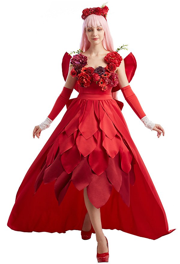 The Dragon and the Freckled Princess Belle Cosplay Costume Dress Set The Dragon and the Freckled Princess Belle Cosplay Costume Dress Set