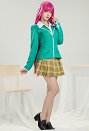 Rosario Vampire Moka Akashiya Costume de Cosplay JK uniforme Chemisier et jupe avec veste