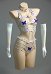 Set de Lingerie Sexy Top et Culotte avec Papillon avec Corset