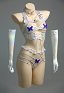 Set de Lingerie Sexy Top et Culotte avec Papillon avec Corset