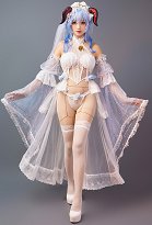Ganyu Derivative Hochzeitskleid Sexy Lingerie Kleid Korsett Cutout Perspektive Dessous Ganyu Derivative Hochzeitskleid Sexy Lingerie Kleid Korsett Cutout Perspektive Dessous