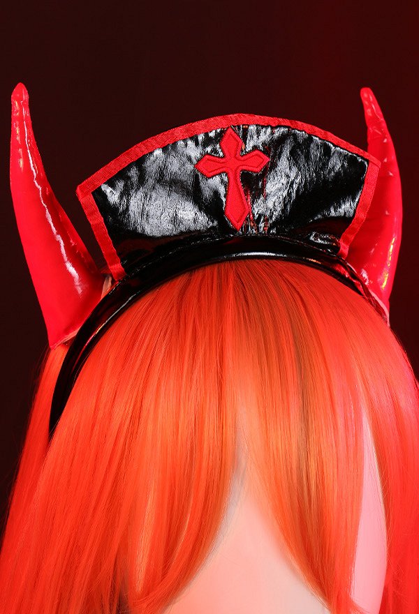 Power Derivative Nurse Uniform Halloween Lingerie Sexy Set Robe et Ailes avec Gants et Stokings