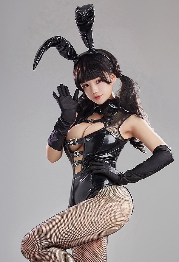 Sexy Lingerie Bunny Girl Gothic Bodysuit Handschuh Stirnband Dessous Sexy Lingerie Bunny Girl Gothic Bodysuit Handschuh Stirnband Dessous