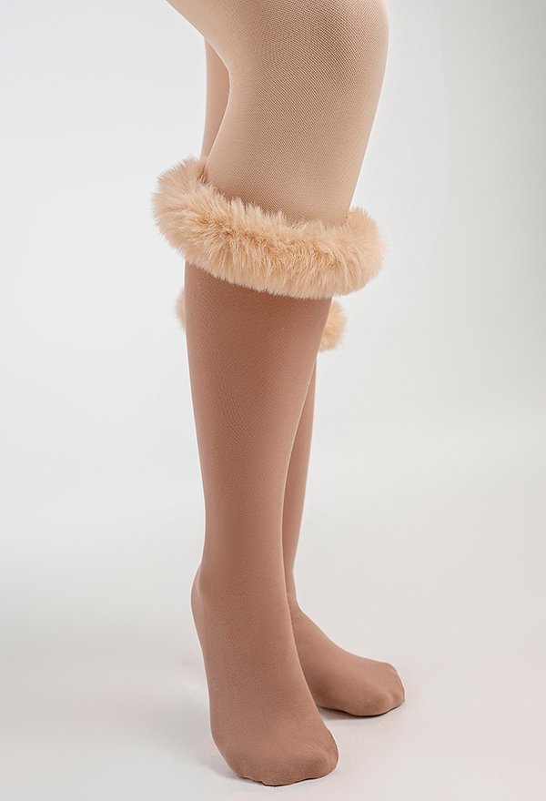 Disfraz de Cosplay PM Sexy Lencera Derivado de Halloween Peluche Esponjoso Con Capucha Profundo V y Calcetines Con Cinturón y Cola