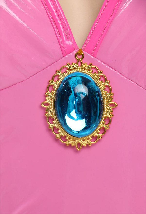 Derivado de melocotón Lencería sexy Bodysuit de conejito Traje de conejito rosa con diadema y medias