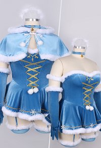 Plus Size Princess Zelda Derivative Sexy Lingerie Costume Christmas Furry Bodysuit with Gloves and Cloak