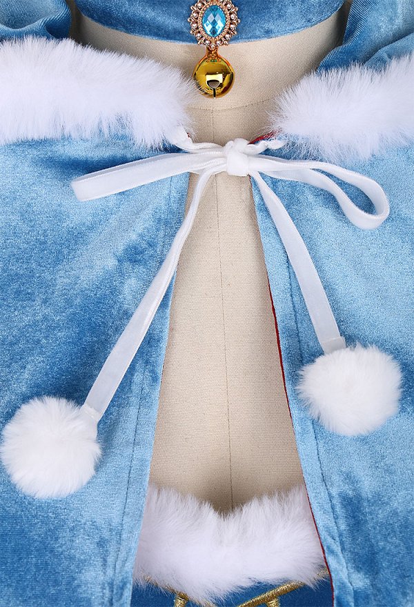 Princesa Zelda Derivado Sexy Erótico Navidad Peluche con Guantes y Capa Disfraz de Cosplay