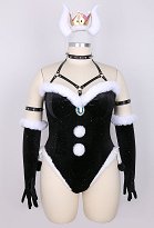Große Größen Hime Derivative Sexy Dessous-Set Weihnachtspelz-Bodysuit mit Handschuhen und Strümpfen Große Größen Hime Derivative Sexy Dessous-Set Weihnachtspelz-Bodysuit mit Handschuhen und Strümpfen