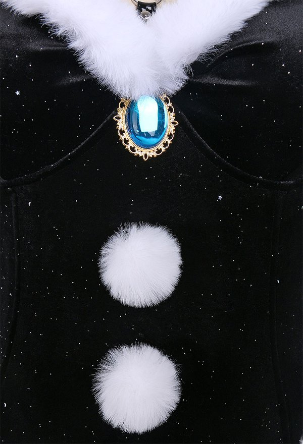 Talla Grande Hime Derivado Sexy Erótico Conjunto de Navidad Peluche con Guantes y Calcetines