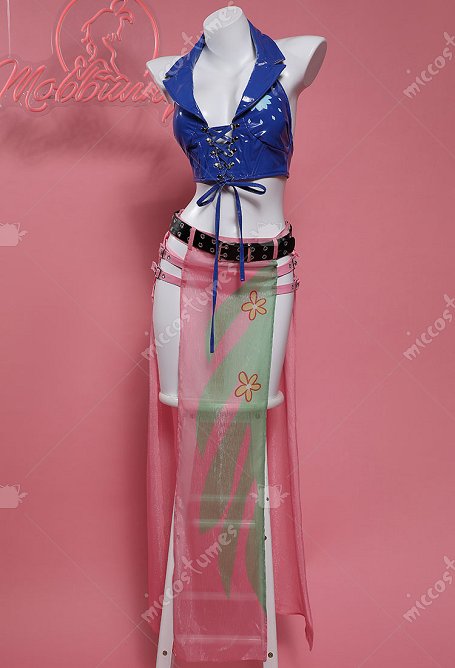 Robin Dérivé Lingerie Sexuelle Set de Top et Jupe avec Gants et Slip