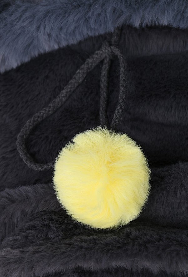 Plus Size PM Derivado Furry Paw Sexy Traje Erótico Lindo Peluche Loungewear Pata Chaqueta con Capucha y Braga