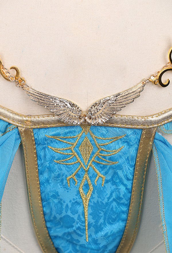 Plus Size Princesa Zelda Derivado Sexy Lencería Conjunto Bailarina Estilo Halter Top Panty Suit