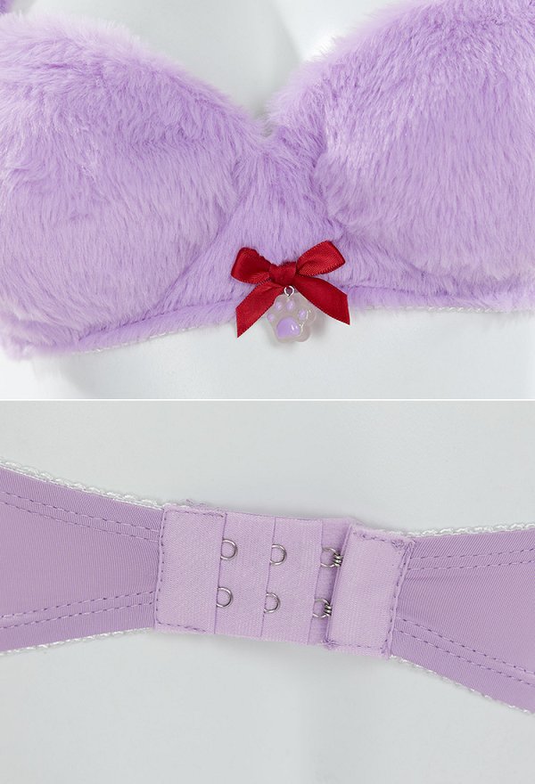 Lencería Sexy Derivado de PM con Sujetador y Braguita Triangular con Falda a Media Pierna y Collar