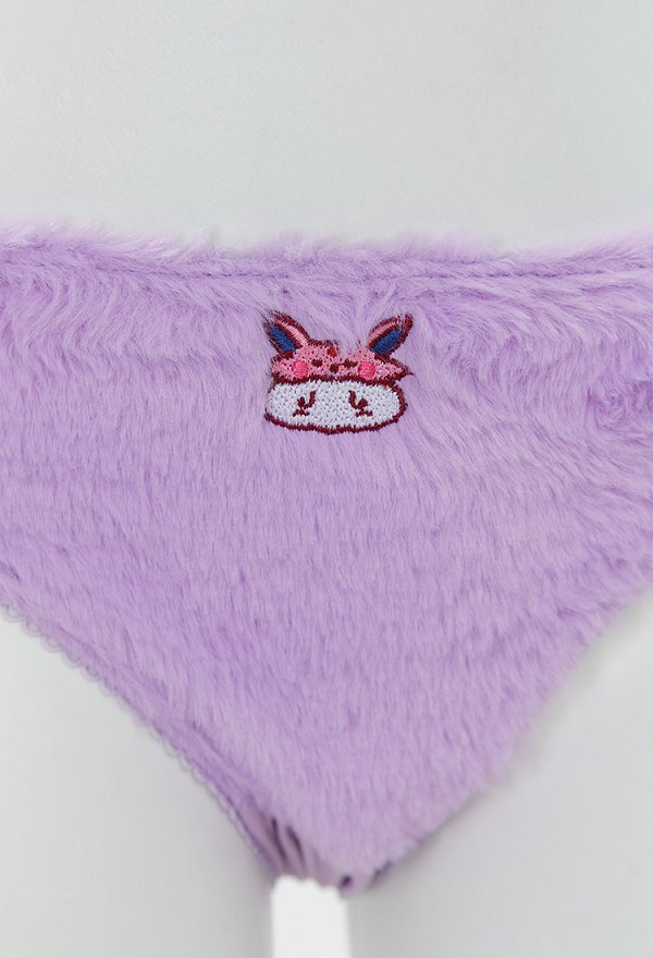 Lencería Sexy Derivado de PM con Sujetador y Braguita Triangular con Falda a Media Pierna y Collar