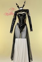 PM Derivado Sexy Lencería Negra Camiseta Corta y Falda con Diadema PM Derivado Sexy Lencería Negra Camiseta Corta y Falda con Diadema