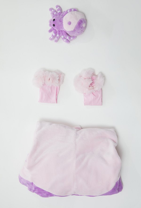 Mono de Hogar de Peluche Derivado con Muñeco de Raña de Peluche y Calcetines hasta el Muslo Mono de Hogar de Peluche Derivado con Muñeco de Raña de Peluche y Calcetines hasta el Muslo