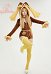 PM Derivative Plush Homewear Bodysuit Flauschiger Strampler mit Kapuze Oberschenkelsocken und Halsband