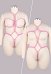 Talla Grande Accesorios Eróticos Sexy Cuerda de Cáñamo Rosa Cadena para el Cuerpo Accesorios Bondage