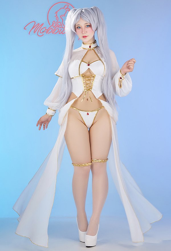 Disfraz de Cosplay Lencería Sexy Derivado de Florilene con Corsé Capa y Braguita Triangular Medias hasta el Muslo Disfraz de Cosplay Lencería Sexy Derivado de Florilene con Corsé Capa y Braguita Triangular Medias hasta el Muslo